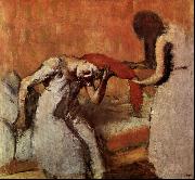 Edgar Degas Seated Woman Having her Hair Combed USA oil painting reproduction